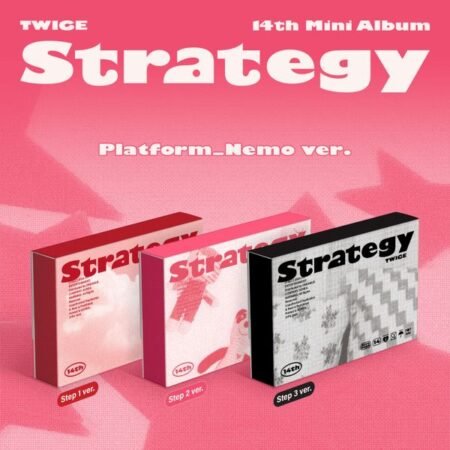 TWICE - 14TH MINI ALBUM [STRATEGY] (Platform_Nemo Ver.) (Random Ver.)