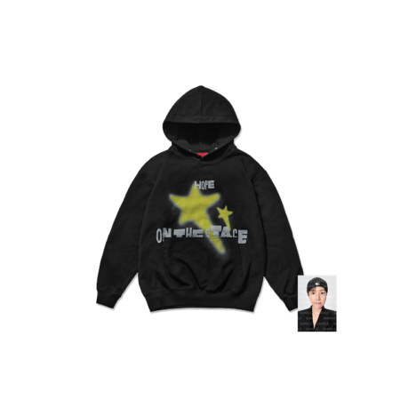 J-HOPE TOUR "HOPE ON THE STAGE" MERCH - HODDIE BLACK