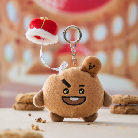 BT21 SHOOKY THE KING MEASURING TAPE PLUSH KEYRING