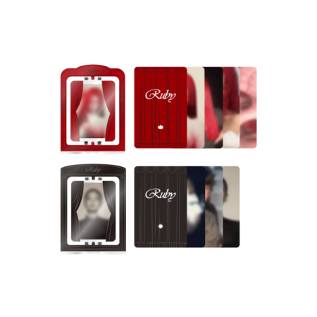 JENNIE - TURN-AROUND ACRYLIC STAND + PHOTOCARD SET