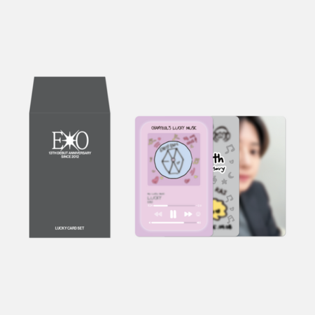 EXO 13th Anniversary - LUCKY CARD SET