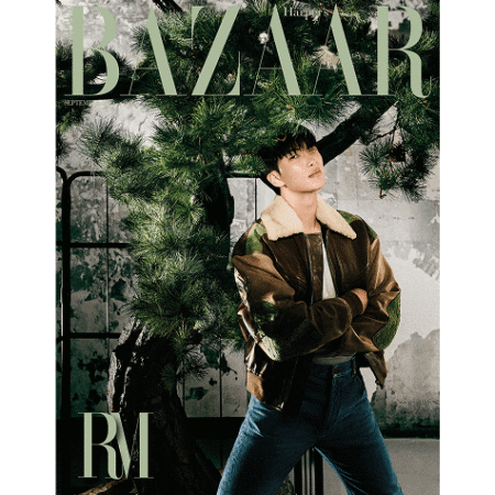 RM BTS HARPER BAZAAR Korea Magazine 2025.09 B Type Cover