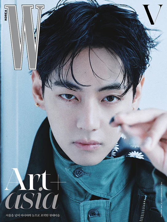 BTS V W Magazine 2025 Volume 9 Cover A-F Korean fashion magazine with BTS V