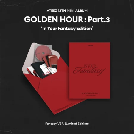 ATEEZ Golden Hour Part.3 Fantasy Ver. Limited Edition album cover