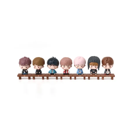 BTS Island Figure V3 2025 collectible set with all members and bench