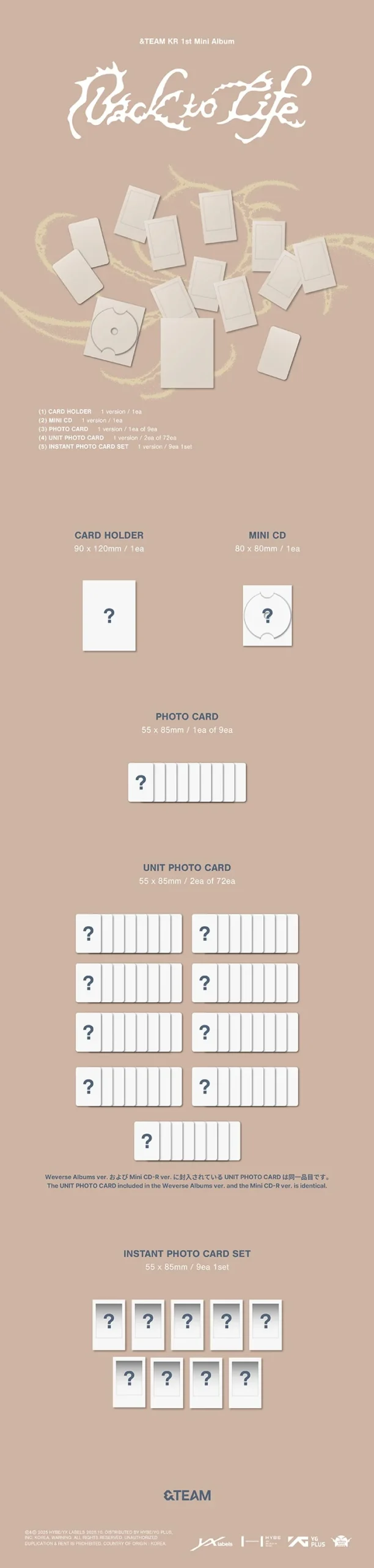 &TEAM Mini CD-R BACK TO LIFE – Unique Version