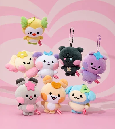 ATEEZ MightEEZ Mini Plush Keyring (All Members)