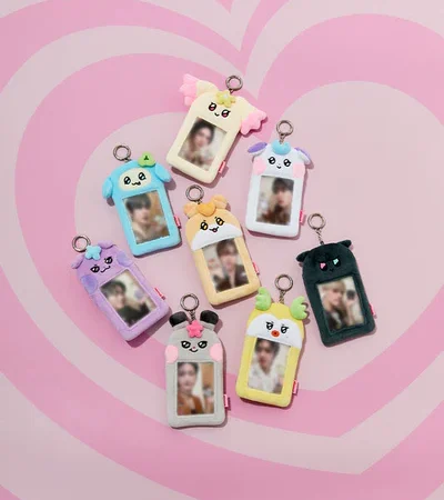 ATEEZ MightEEZ Photo Holder Plush Keyring (All Members)