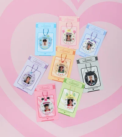 ATEEZ MightEEZ ID Photo Card Holder Keyring (All Members)
