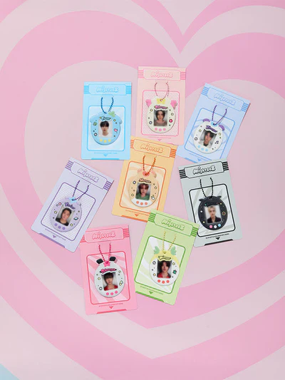ATEEZ MightEEZ ID Photo Card Holder Keyring (All Members)