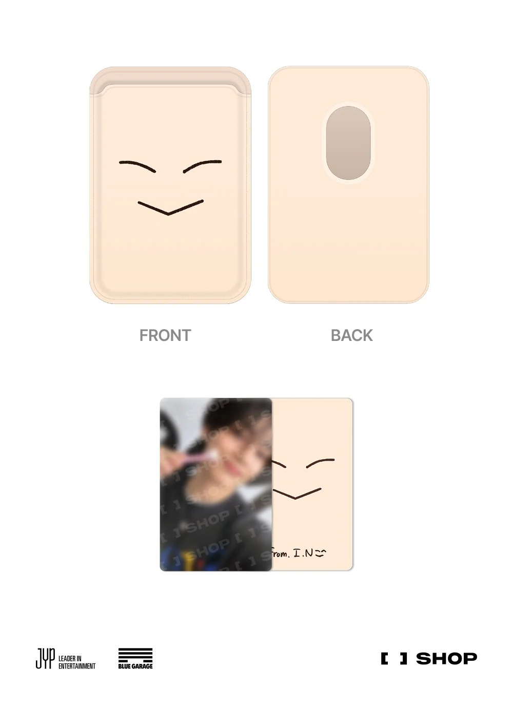 celebrATE WORLD TOUR OFFICIAL MD MAGNETIC CARD WALLET BY I.N