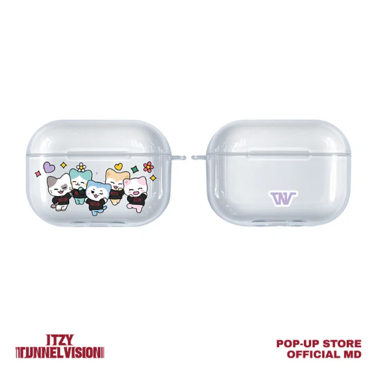 Official ITZY Tunnel Vision TWINZY x TNVS AirPods Case in Pro 2 and Pro 3 versions