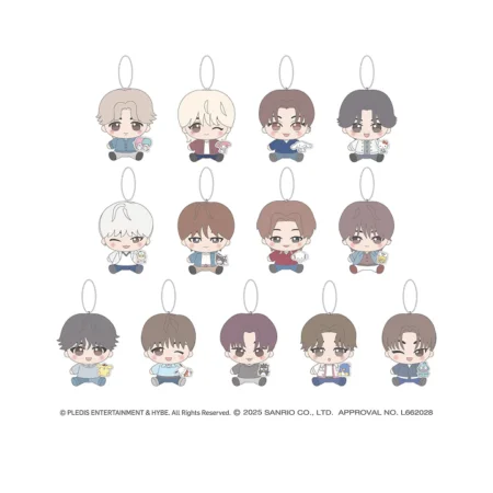 SEVENTEEN x Sanrio Official Mascot Keychain Collection