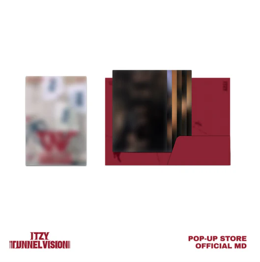 itzy tunnel vision poster