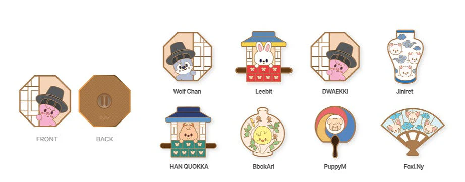 Stray Kids DO IT Pop Up Store Official SKZOO Badge