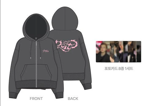 Stray Kids DO IT Pop Up Store Official Zip Up Hoodie