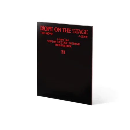 BTS J-Hope HOPE ON THE STAGE The Movie Tour Program Book