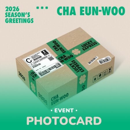 CHA EUN-WOO 2026 Lucky Express Season’s Greetings full set