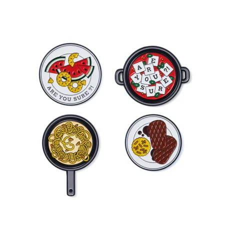 Are You Sure Season 2 Official BTS Food Magnet Set