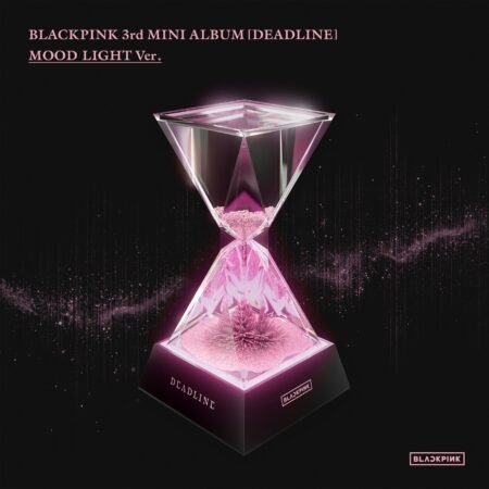 BLACKPINK DEADLINE 3rd Mini Album Moodlight Version with hourglass lamp