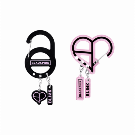 BLACKPINK acrylic carabiner keyring official BP popup merchandise