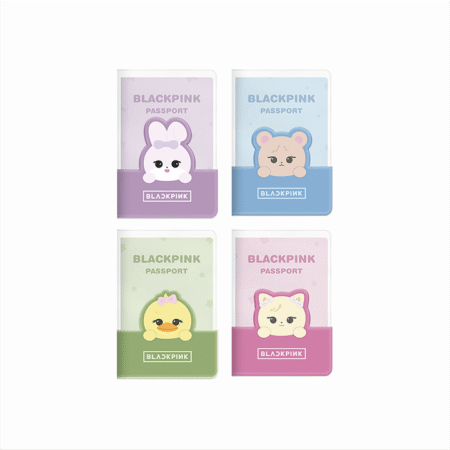 BLACKPINK passport custom kit official BP popup merchandise