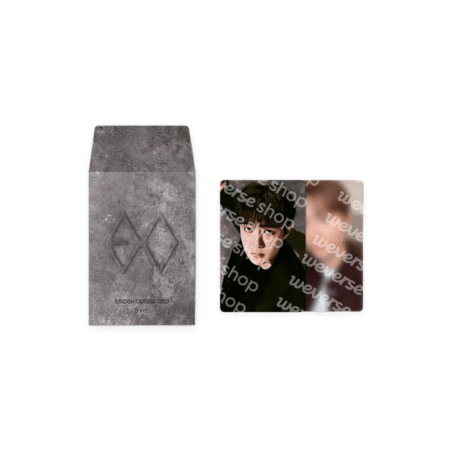 EXO random trading card B version Reverxe the World pop-up