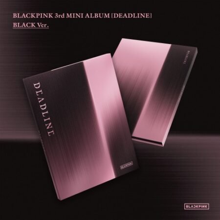 BLACKPINK DEADLINE 3rd Mini Album Standard Black Version cover