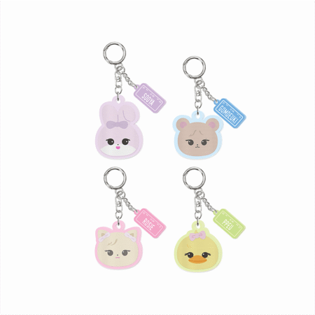 BLACKPINK lenticular keyring official BP popup merchandise