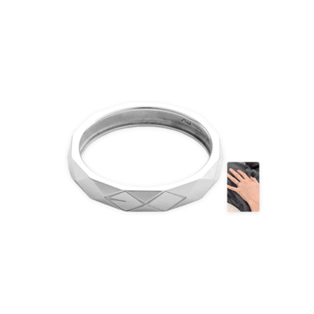 EXO We Are One Silver Ring Set Reverxe the World pop-up official merchandise