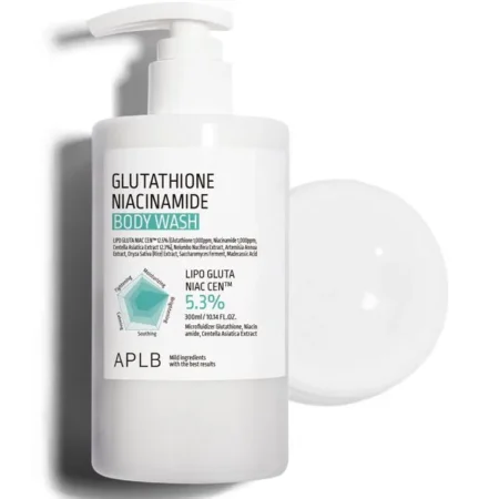 The Glutathione Body Wash from APLB is a gentle yet effective cleanser designed to remove impurities while helping brighten and hydrate the skin. This hypoallergenic formula combines antioxidant ingredients with soothing botanical extracts to keep the skin clean, comfortable, and refreshed after every shower. First of all, this body wash works to thoroughly cleanse the skin by removing dirt, excess oil, and daily buildup. Its foaming formula creates a rich lather that spreads easily across the body, allowing for a refreshing cleansing experience. At the same time, it helps maintain the skin’s natural moisture balance so that the skin does not feel tight or dry after rinsing. One of the key features of the formula is the combination of glutathione and niacinamide. Glutathione is a powerful antioxidant that helps protect the skin from environmental stress and supports a brighter appearance. Meanwhile, niacinamide helps improve skin tone and refine the overall texture of the skin. Because of this combination, the body wash helps revitalize dull-looking skin and promote a healthier glow over time. In addition to brightening benefits, the formula focuses on hydration and soothing care. Hyaluronic acid and beta-glucan help attract and retain moisture in the skin, ensuring that the skin feels soft and hydrated after cleansing. These ingredients support long-lasting moisture and help prevent dryness. Another important ingredient is centella asiatica extract, which is known for its calming and skin-repairing properties. Centella helps soothe irritation and support the skin barrier, making the body wash suitable for sensitive skin. Along with centella derivatives such as madecassic acid and asiaticoside, the formula helps maintain skin comfort and balance. Furthermore, the formula includes nourishing ingredients such as hydrolyzed collagen and squalane to help improve skin softness and elasticity. Botanical extracts including rice extract, tea tree leaf extract, and sea buckthorn fruit extract contribute additional skin-conditioning benefits. Despite its moisturizing ingredients, the cleanser rinses off easily and leaves the skin feeling clean and refreshed. The balanced formula ensures effective cleansing without causing irritation, making it ideal for daily use. Overall, this body wash offers a complete cleansing experience while helping hydrate, soothe, and brighten the skin. 🐾 About the Product The APLB Glutathione Niacinamide Body Wash is a hypoallergenic cleanser designed to remove impurities while providing hydration and brightening care. It combines glutathione and niacinamide to support a more radiant and healthy-looking skin tone. The formula also includes centella asiatica extract to calm irritation and hyaluronic acid with beta-glucan to boost hydration. As a result, the skin feels clean, soft, and comfortable after every use. ✨ Variations Available • APLB Glutathione Niacinamide Body Wash 💖 Why You’ll Love It • Gently cleanses dirt and impurities from the skin • Glutathione and niacinamide help brighten skin tone • Hyaluronic acid and beta-glucan boost hydration • Centella asiatica helps soothe irritated skin • Rich foam provides a refreshing cleansing experience • Suitable for sensitive skin and daily use 📅 Release Date Available now. 🚚 Shipping Information All orders from Kkumi Store are carefully packaged to ensure products arrive safely. We ship throughout Mexico and also offer international shipping. Delivery times may vary depending on your location and the shipping method selected at checkout.